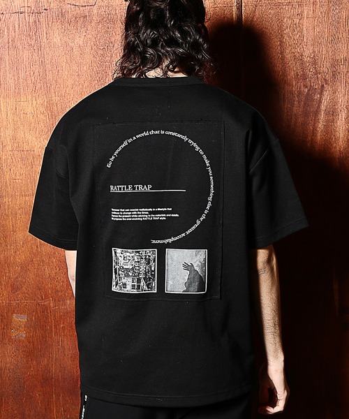 RATTLE TRAP(ラトルトラップ)の「バックプリントTシャツ(Tシャツ/カットソー・メンズ・ホワイト/ブラック・S/M/L)」の8枚目の写真