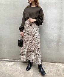 OLIVE des OLIVE | ショートトップス×キャミワンピset(ワンピース)