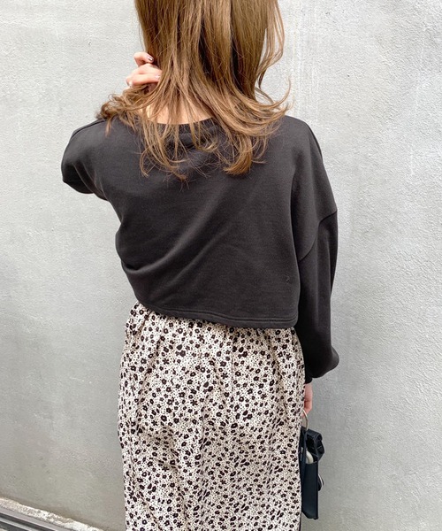 OLIVE des OLIVE（オリーブデオリーブ）の「ショートトップス×キャミワンピset（ワンピース・レディース・ブラック/ミント/アイボリー・FREE）」の8枚目の写真