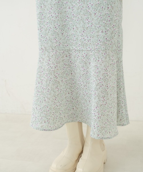 OLIVE des OLIVE（オリーブデオリーブ）の「ショートトップス×キャミワンピset（ワンピース・レディース・ブラック/ミント/アイボリー・FREE）」の7枚目の写真