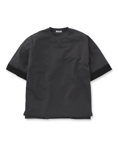 tk.TAKEO KIKUCHI(ティーケータケオキクチ)の「◆【WEB限定】ハイショクカットソー(ネックレスセット)(Tシャツ/カットソー・メンズ・ブラック/ブルー/ホワイト・88)」の4枚目の写真