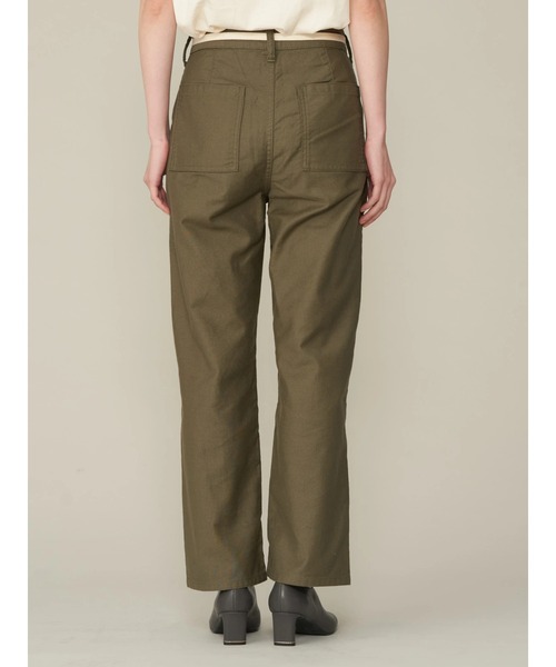 AMERICAN HOLIC（アメリカンホリック）の「ベルト付きベーカーパンツ（カーゴパンツ・レディース・カーキ/ネイビー・S/M/L）」の4枚目の写真