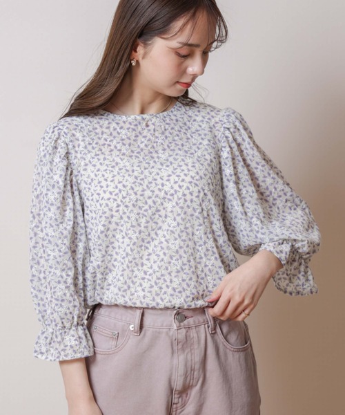 今週のおすすめ製品 flower（フラワー）の「ブルームエンブロイダリーブラウス トップス