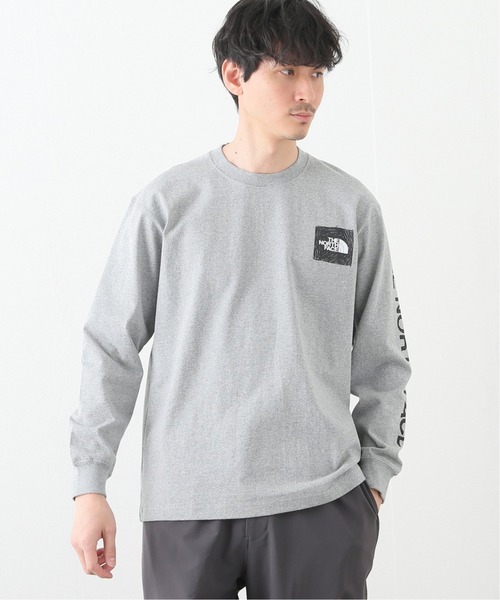 THE NORTH FACE（ザノースフェイス）の「【THE NORTH FACE / ザ ノースフェイス】 L/S SLEEVE GRAPHIC TEE（Tシャツ/カットソー・メンズ・ホワイト/チャコールグレー/ブラック/ブルー・MEDIUM/LARGE/X-LARGE）」の4枚目の写真