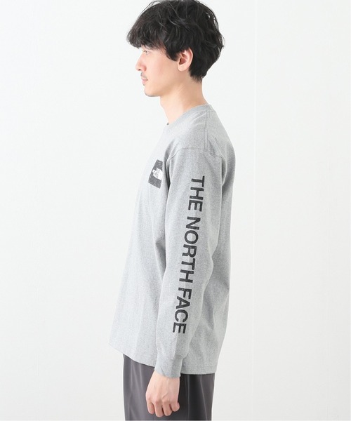 THE NORTH FACE（ザノースフェイス）の「【THE NORTH FACE / ザ ノースフェイス】 L/S SLEEVE GRAPHIC TEE（Tシャツ/カットソー・メンズ・ホワイト/チャコールグレー/ブラック/ブルー・MEDIUM/LARGE/X-LARGE）」の11枚目の写真