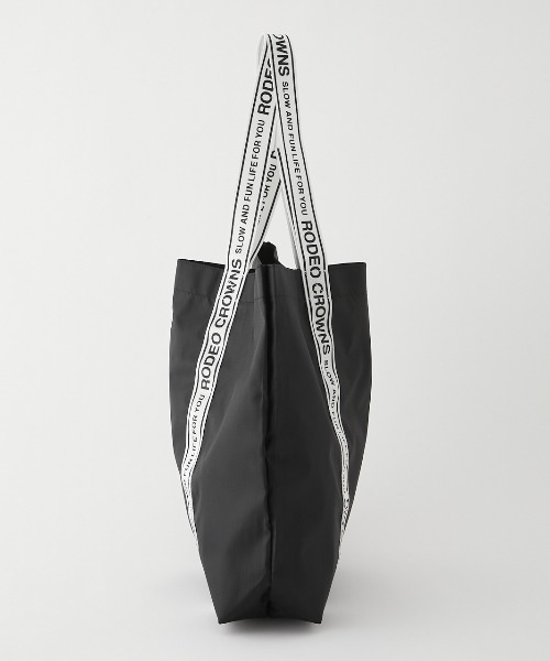 RODEO CROWNS WIDE BOWL（ロデオクラウンズワイドボウル）の「COLOR SHOPPING TOTE（エコバッグ/サブバッグ・レディース・ブラック/ピンク/ライム/オレンジ/ブルー・FREE）」の12枚目の写真