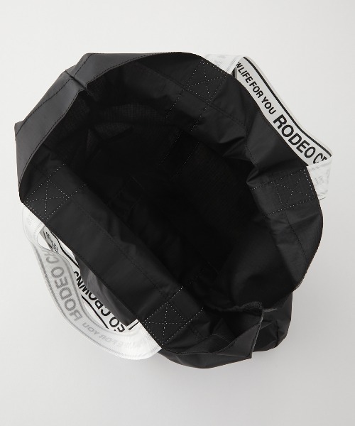 RODEO CROWNS WIDE BOWL（ロデオクラウンズワイドボウル）の「COLOR SHOPPING TOTE（エコバッグ/サブバッグ・レディース・ブラック/ピンク/ライム/オレンジ/ブルー・FREE）」の17枚目の写真