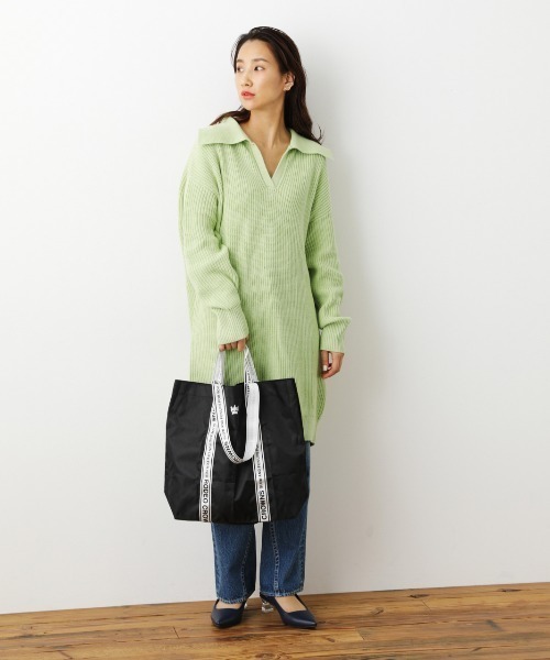 RODEO CROWNS WIDE BOWL（ロデオクラウンズワイドボウル）の「COLOR SHOPPING TOTE（エコバッグ/サブバッグ・レディース・ブラック/ピンク/ライム/オレンジ/ブルー・FREE）」の19枚目の写真