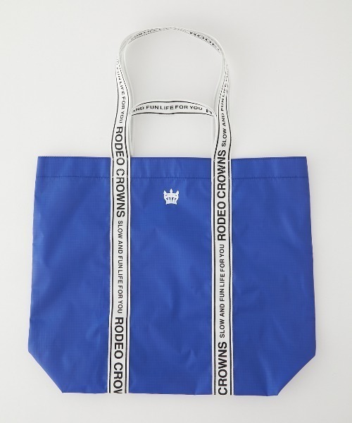RODEO CROWNS WIDE BOWL（ロデオクラウンズワイドボウル）の「COLOR SHOPPING TOTE（エコバッグ/サブバッグ・レディース・ブラック/ピンク/ライム/オレンジ/ブルー・FREE）」の21枚目の写真