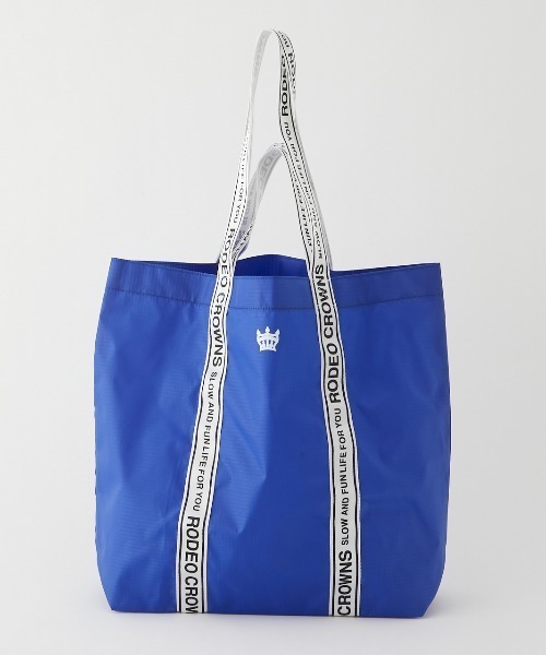 RODEO CROWNS WIDE BOWL（ロデオクラウンズワイドボウル）の「COLOR SHOPPING TOTE（エコバッグ/サブバッグ・レディース・ブラック/ピンク/ライム/オレンジ/ブルー・FREE）」の22枚目の写真