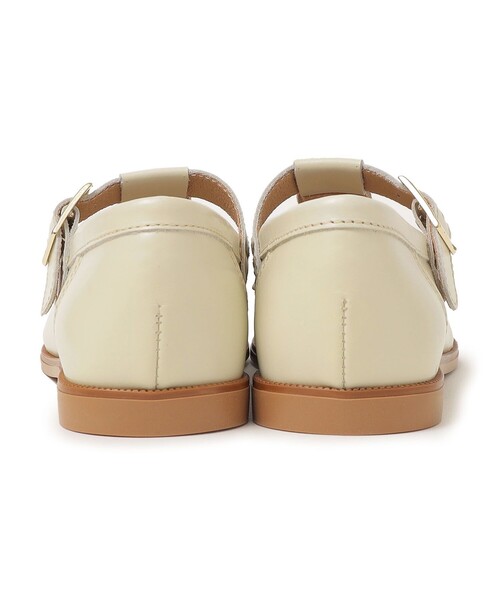 SHIPS any（シップス エニィ）の「ENESS: Tストラップ ローファー（ローファー・レディース・ブラック/ライトホワイト/キャメル・38/36/37）」の5枚目の写真