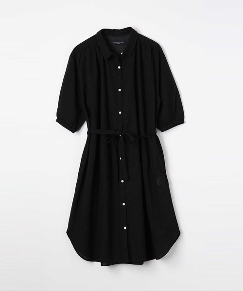 HONEYSUCKLE ROSE（ハニーサックルローズ）の「【HONEYSUCKLE ROSE】ローンワンピース（シャツワンピース・レディース・グリーン/ベージュ/パープル/ブラック・M/L）」の7枚目の写真