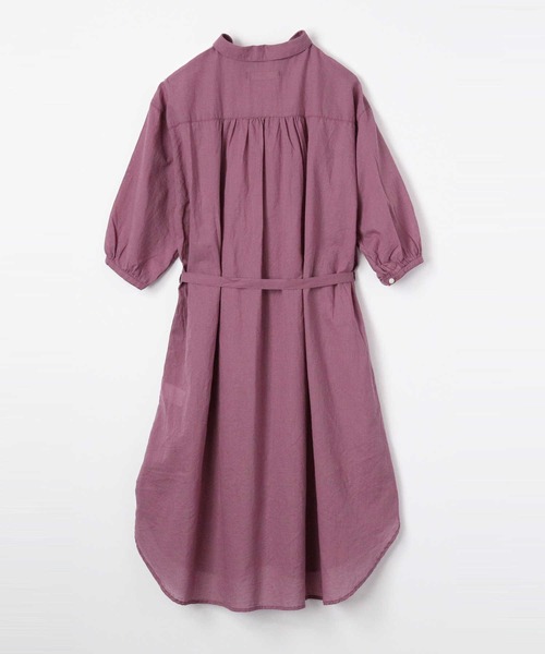 HONEYSUCKLE ROSE（ハニーサックルローズ）の「【HONEYSUCKLE ROSE】ローンワンピース（シャツワンピース・レディース・グリーン/ベージュ/パープル/ブラック・M/L）」の14枚目の写真