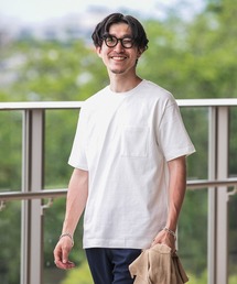 ITEMS URBANRESEARCH | 天竺クルーネック ムジポケットTシャツ(Tシャツ/カットソー)