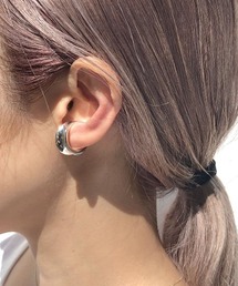 三丁目六番地Tokyo（サンチョウメロクバンチトウキョウ）の「三丁目六番地Tokyo 2way シルバー925 イヤーカフ ピンキーリング 片耳 SV 001 AMT（イヤーカフ）」