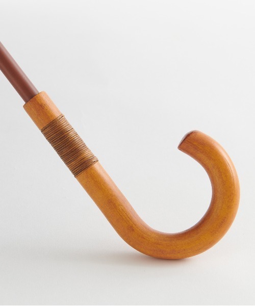 392 plusm（サンキューニプリュスエム）の「TC Parasol Long 47 - usagi - 790222（長傘・レディース・ベージュ・47）」の4枚目の写真