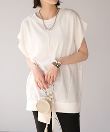 ANDJ | オーバーサイズノースリーブスウェット(スウェット)