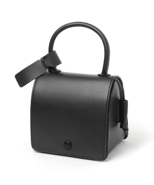 mysty woman（ミスティウーマン）の「フラップワンハンドルバッグ 285689（ショルダーバッグ・レディース・ブラック/ベージュ・FREE）」の6枚目の写真