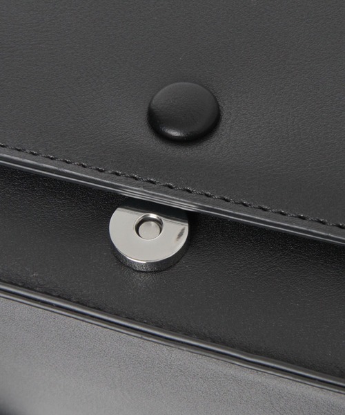 mysty woman（ミスティウーマン）の「フラップワンハンドルバッグ 285689（ショルダーバッグ・レディース・ブラック/ベージュ・FREE）」の13枚目の写真