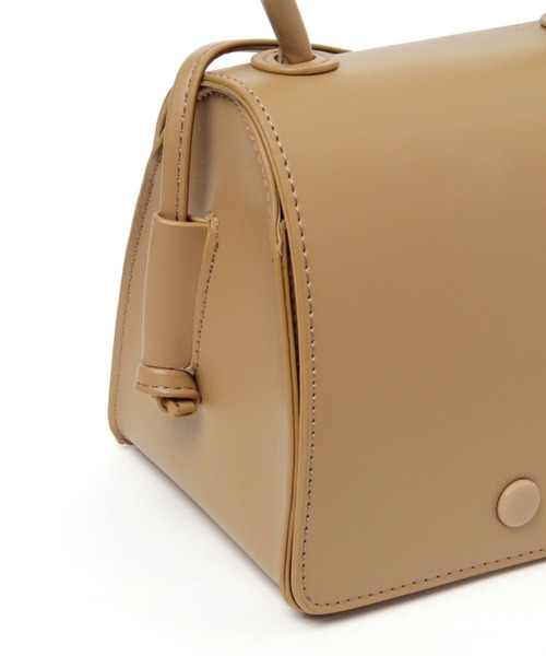 mysty woman（ミスティウーマン）の「フラップワンハンドルバッグ 285689（ショルダーバッグ・レディース・ブラック/ベージュ・FREE）」の16枚目の写真