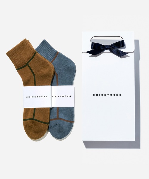 CHICSTOCKS(シックストックス)の「アンクルソックス2足ギフトバッグセット(ソックス/靴下・メンズ・その他1/その他2/その他3/その他4/その他7/その他8/その他6・SMALL/MEDIUM/LARGE)」の18枚目の写真