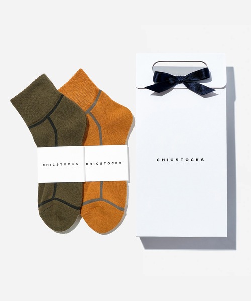 CHICSTOCKS(シックストックス)の「アンクルソックス2足ギフトバッグセット(ソックス/靴下・メンズ・その他1/その他2/その他3/その他4/その他7/その他8/その他6・SMALL/MEDIUM/LARGE)」の20枚目の写真