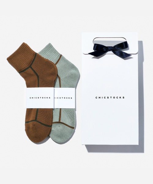 CHICSTOCKS(シックストックス)の「アンクルソックス2足ギフトバッグセット(ソックス/靴下・メンズ・その他1/その他2/その他3/その他4/その他7/その他8/その他6・SMALL/MEDIUM/LARGE)」の14枚目の写真
