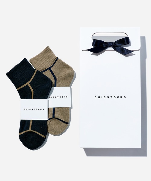 CHICSTOCKS(シックストックス)の「アンクルソックス2足ギフトバッグセット(ソックス/靴下・メンズ・その他1/その他2/その他3/その他4/その他7/その他8/その他6・SMALL/MEDIUM/LARGE)」の11枚目の写真