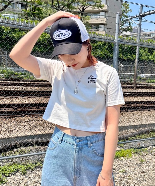 PAGEBOY(ページボーイ)の「PAGEBOYLIM/DWYLショートT(Tシャツ/カットソー・レディース・オフホワイト/ブラック/グレー・FREE)」の21枚目の写真
