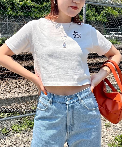 PAGEBOY(ページボーイ)の「PAGEBOYLIM/DWYLショートT(Tシャツ/カットソー・レディース・オフホワイト/ブラック/グレー・FREE)」の22枚目の写真
