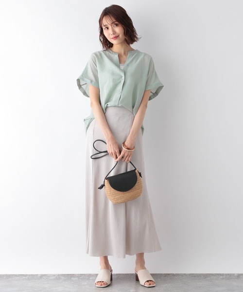 GLOBAL WORK（グローバルワーク）の「シアースキッパーブラウス