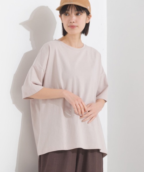 セール】撥水加工ワイドT半袖シャツ（Tシャツ/カットソー