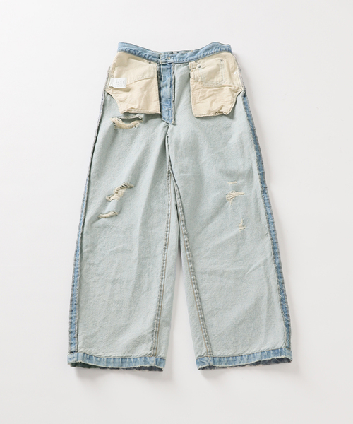 AP STUDIO（エーピーストゥディオ）の「SCENTOF ブルーデニム（デニムパンツ・レディース・サックスブルー系/サックスブルー系1・38/36/34）」の15枚目の写真