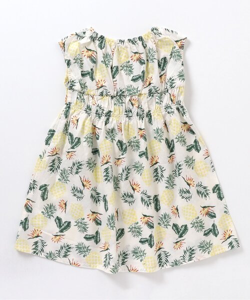 BREEZE（ブリーズ）の「総柄サンドレス（ドレス・キッズ・ネイビー/イエロー・80/90/100/110/130/120/140）」の7枚目の写真