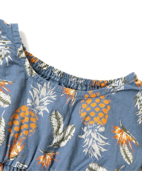 BREEZE（ブリーズ）の「総柄サンドレス（ドレス・キッズ・ネイビー/イエロー・80/90/100/110/130/120/140）」の8枚目の写真