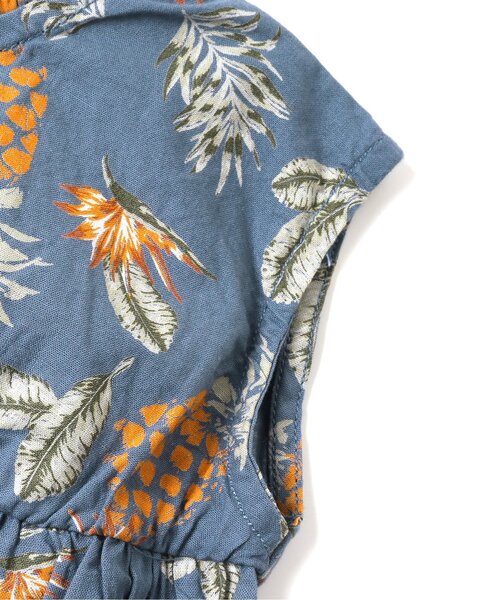 BREEZE（ブリーズ）の「総柄サンドレス（ドレス・キッズ・ネイビー/イエロー・80/90/100/110/130/120/140）」の9枚目の写真