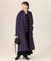 journal standard L'essage | ピュアウールブークレコート(その他アウター)