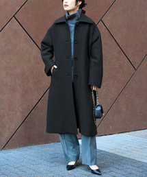 journal standard L'essage | ピュアウールブークレコート(その他アウター)