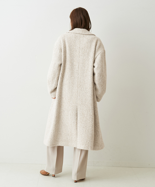 journal standard L'essage（ジャーナルスタンダードレサージュ）の「ピュアウールブークレコート（その他アウター・レディース・ブラック/ナチュラル/パープル系その他/イエロー系その他・FREE）」の17枚目の写真