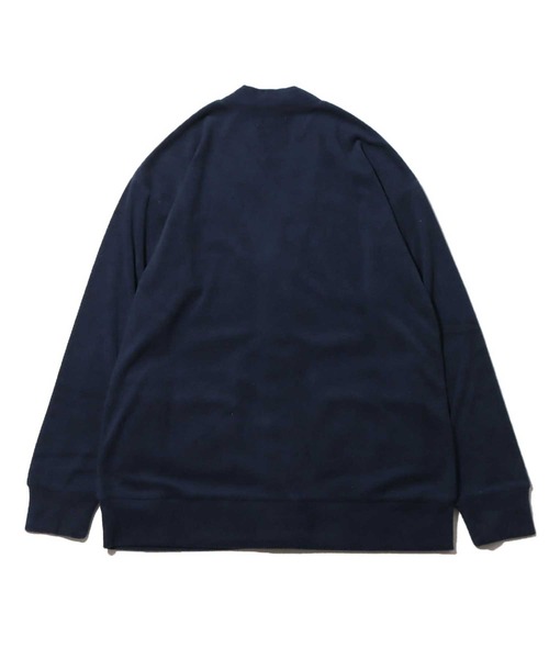 UGG（アグ）の「UGG@mos パイルカーディガン / アグ パイルカーディガン（ルームウェア/パジャマ・メンズ・ネイビー/グレー・M/L）」の9枚目の写真