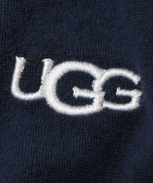 UGG（アグ）の「UGG@mos パイルカーディガン / アグ パイルカーディガン（ルームウェア/パジャマ・メンズ・ネイビー/グレー・M/L）」の10枚目の写真