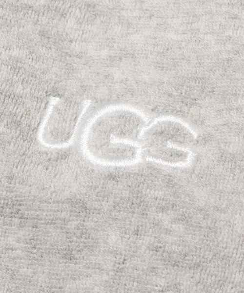 UGG（アグ）の「UGG@mos パイルカーディガン / アグ パイルカーディガン（ルームウェア/パジャマ・メンズ・ネイビー/グレー・M/L）」の6枚目の写真