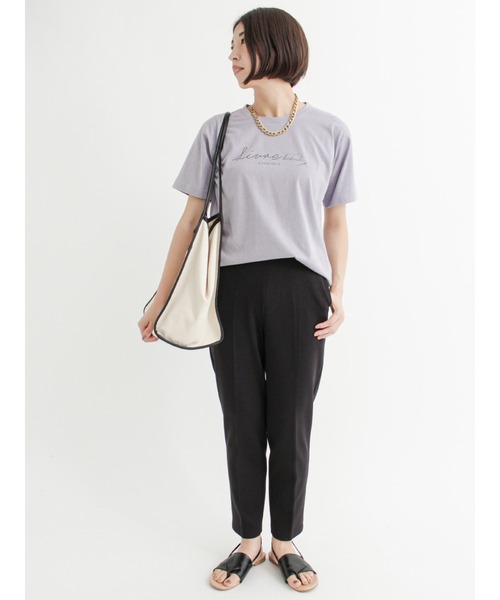 Lugnoncure（ルノンキュール）の「テーパードパンツ【セットアップ】（その他パンツ・レディース・ブルー/パープル/ブラック・ﾌﾘ-）」の4枚目の写真