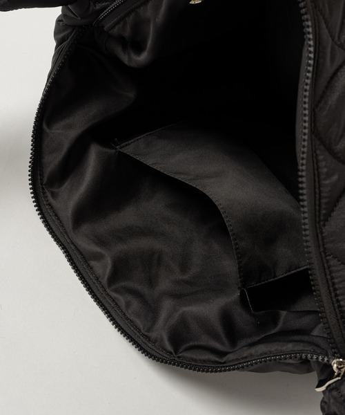 17HR（セブンティーンアワーズ）の「キルティングメッセンジャーバッグ（ショルダーバッグ・レディース・ホワイト/ブラック・FREE）」の16枚目の写真