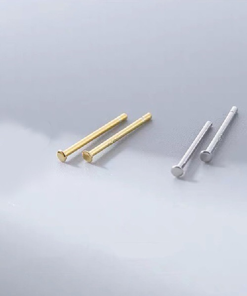 Ritomo De Ricco(リトモ・デ・リコ)の「スターリングシルバーシンプルプチピアス オールシルバー925(ピアス(両耳用)・レディース・シルバー/ゴールド/シルバー系その他/ゴールド系その他・FREE)」の12枚目の写真