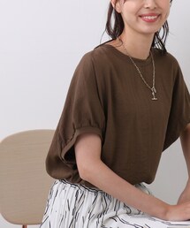 DRESKIP | 【洗濯機可/体型カバー】リブ切り替えブラウス(シャツ/ブラウス)