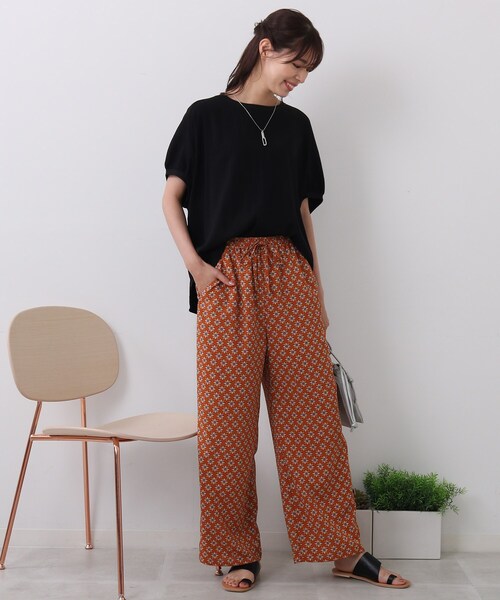 DRESKIP（ドレスキップ）の「◆【追加生産】イージーケア リブ切り替えブラウス（シャツ/ブラウス・レディース・オフホワイト/ブラック/ブラウン系/ナチュラル/ピンク系/ライトブルー・00）」の19枚目の写真