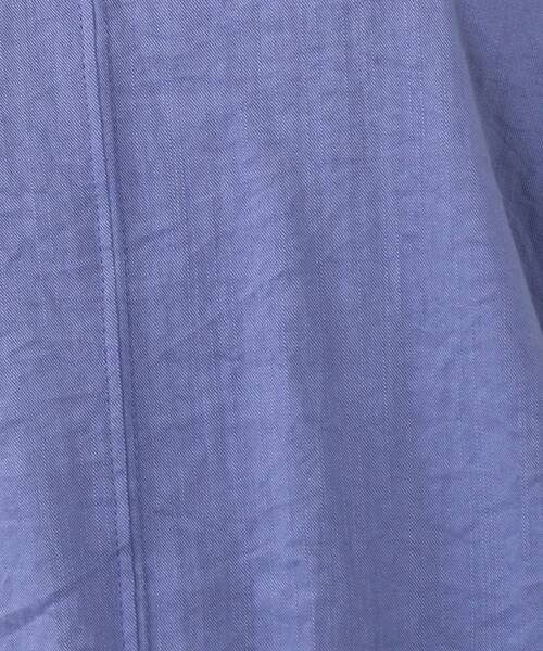 DRESKIP（ドレスキップ）の「◆【追加生産】イージーケア リブ切り替えブラウス（シャツ/ブラウス・レディース・オフホワイト/ブラック/ブラウン系/ナチュラル/ピンク系/ライトブルー・00）」の10枚目の写真