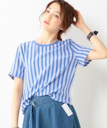 UNITED ARROWS | ＜EQUIPMENT（エキプモン）＞ストライプ クルーネック シャツ(シャツ/ブラウス)
