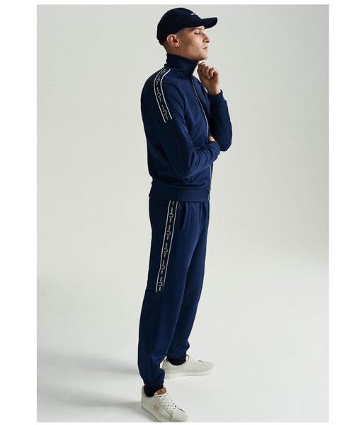 FRED PERRY（フレッドペリー）の「Taped Sleeve Track Jacket